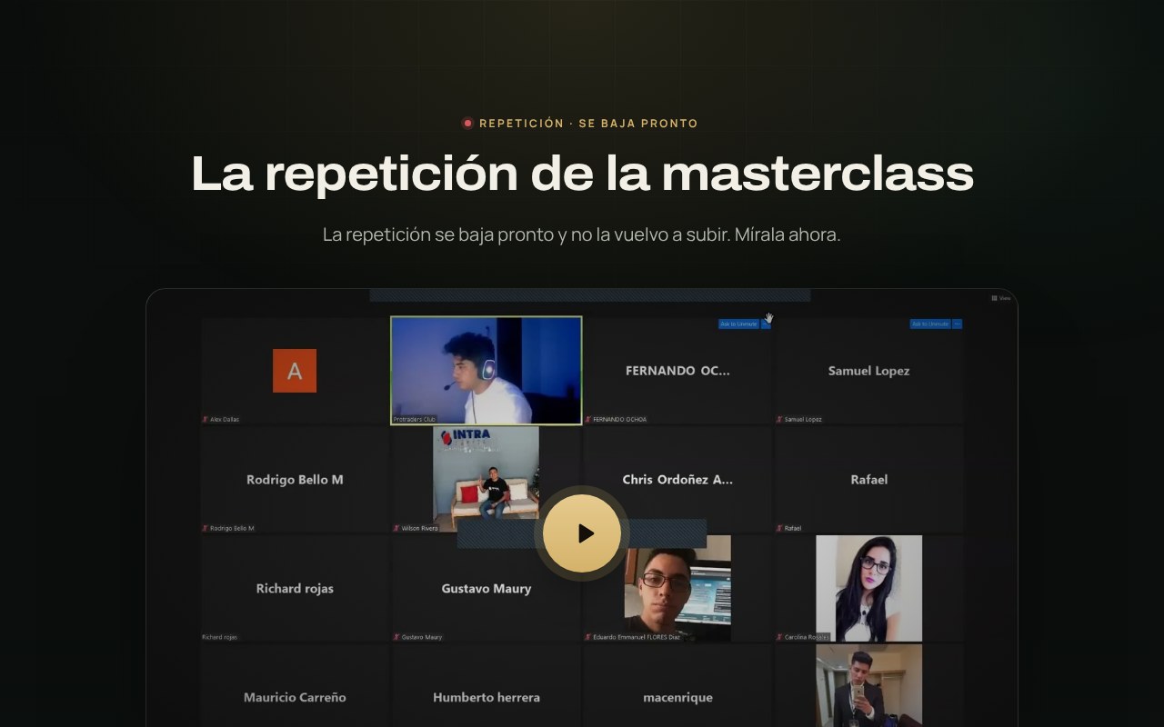 Vista previa de la repetición